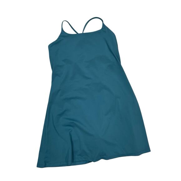 Sweaty Betty All Round Workout Dress Medium Yoga Blue Green - Picture 1 of 7